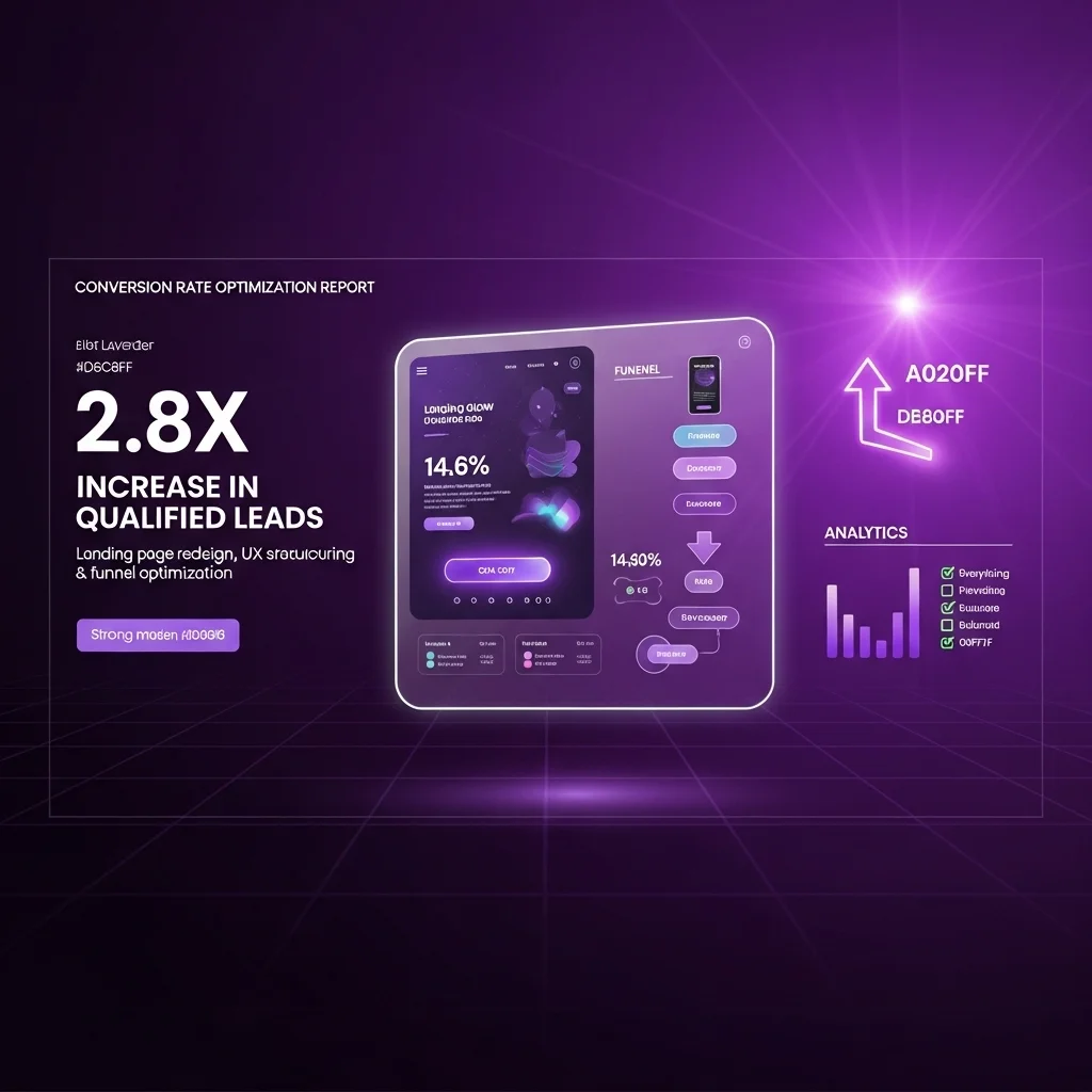 AI SEO Case Study Results Dashboard